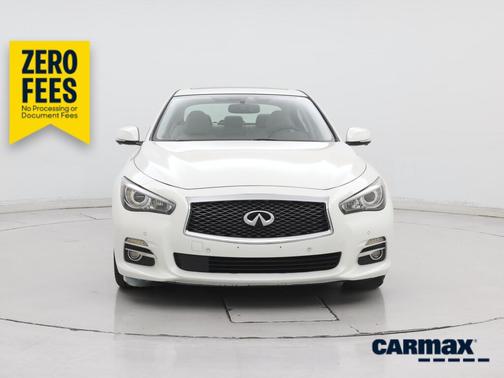 White 2017 INFINITI Q50 Premium