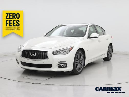 White 2017 INFINITI Q50 Premium