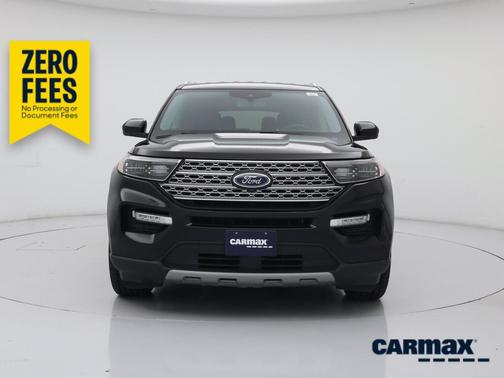 Black 2022 Ford Explorer Limited