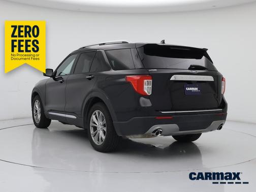 Black 2022 Ford Explorer Limited