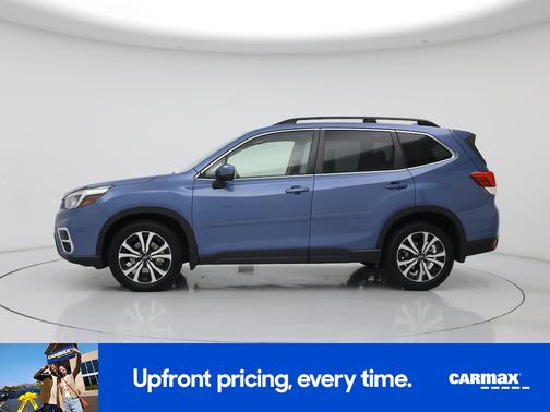 Blue 2020 Subaru Forester Limited