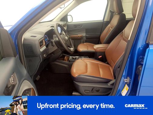 Blue 2022 Ford Maverick Lariat
