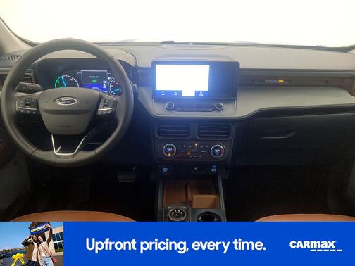 Blue 2022 Ford Maverick Lariat