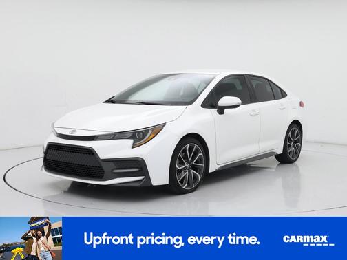 White 2020 Toyota Corolla SE