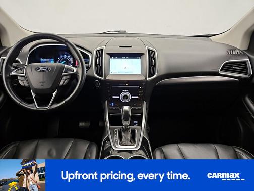 Silver 2017 Ford Edge Titanium