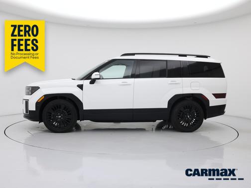 White 2026 Hyundai SANTA FE HEV Calligraphy