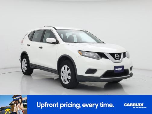 White 2016 Nissan Rogue S