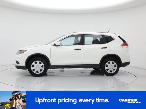 White 2016 Nissan Rogue S