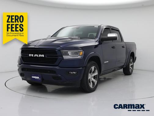 Blue 2020 RAM 1500 Laramie
