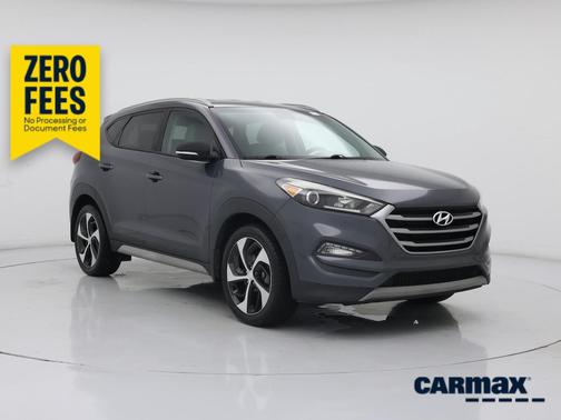 Gray 2018 Hyundai TUCSON Sport