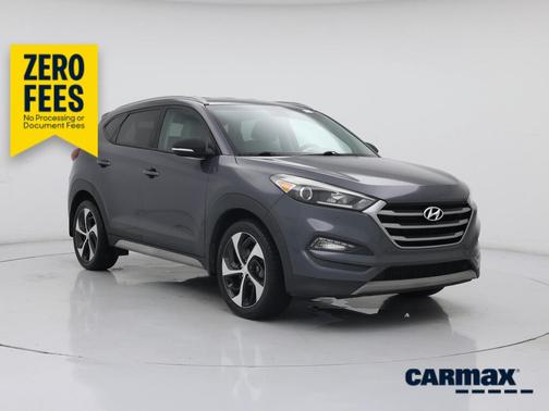 Gray 2018 Hyundai TUCSON Sport