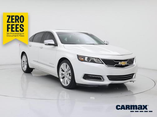 White 2015 Chevrolet Impala LTZ
