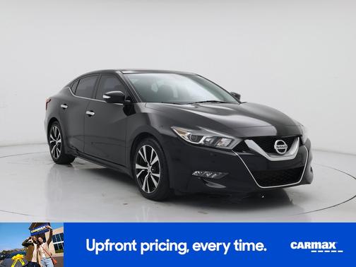 Black 2017 Nissan Maxima SL