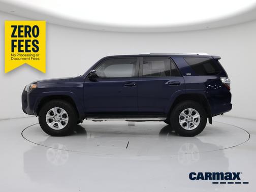 Blue 2017 Toyota 4Runner SR5