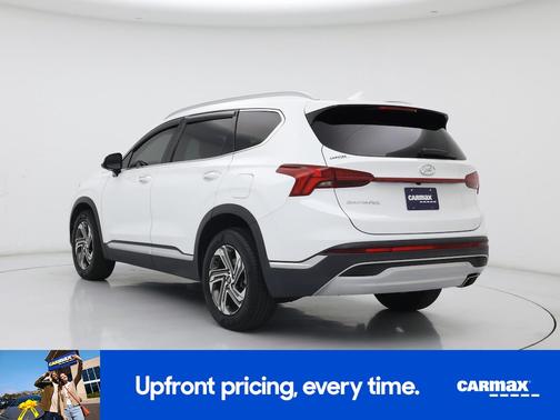 White 2022 Hyundai SANTA FE SEL