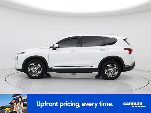 White 2022 Hyundai SANTA FE SEL