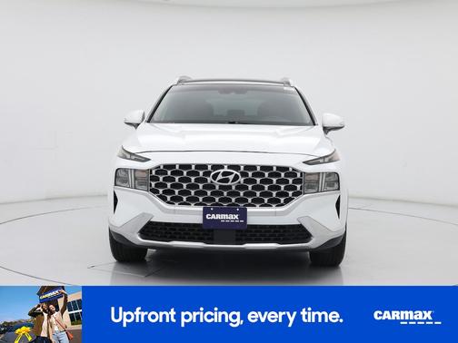 White 2022 Hyundai SANTA FE SEL