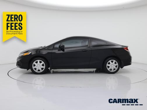 Black 2014 Honda Civic LX