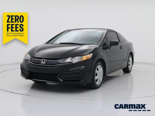 Black 2014 Honda Civic LX