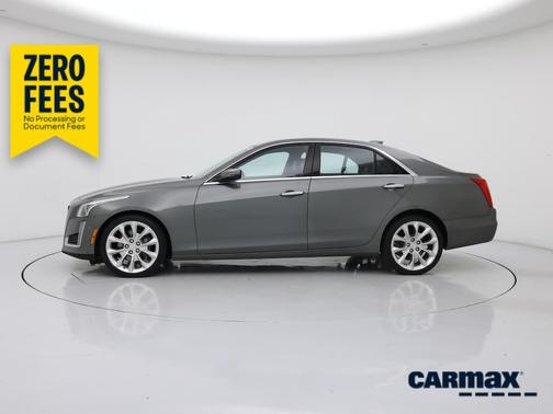 Gold 2016 Cadillac CTS Premium