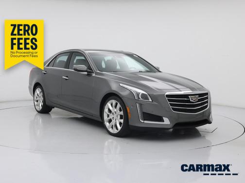 Gold 2016 Cadillac CTS Premium