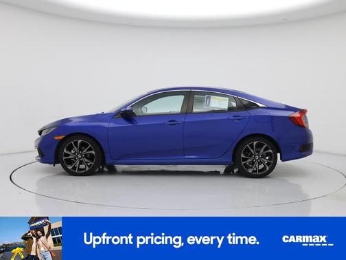 Blue 2020 Honda Civic Sport