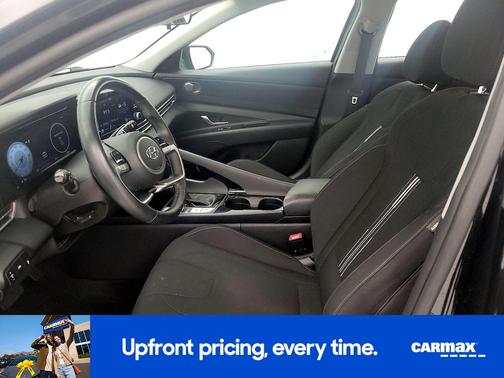 Black 2021 Hyundai ELANTRA SEL