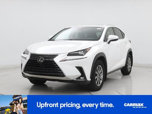 White 2019 Lexus NX 300