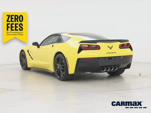 Yellow 2016 Chevrolet Corvette Stingray Z51