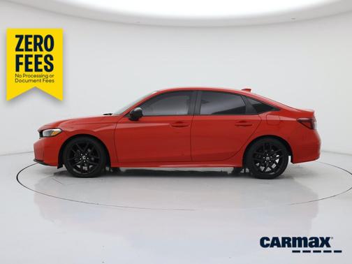 Red 2025 Honda Civic Sport