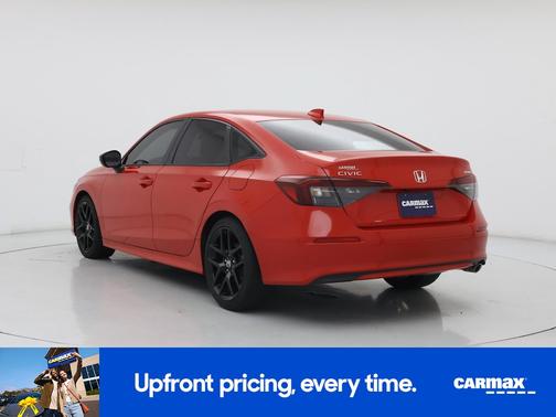 Red 2025 Honda Civic Sport