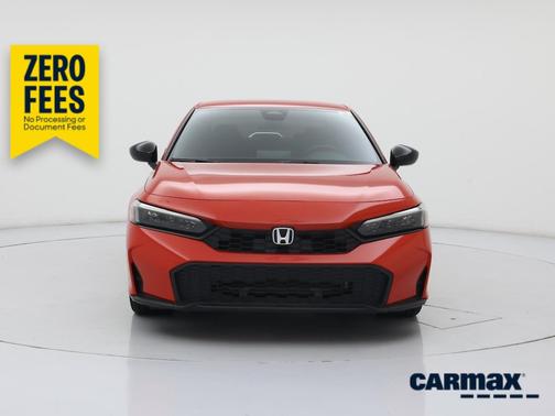 Red 2025 Honda Civic Sport