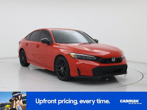 Red 2025 Honda Civic Sport