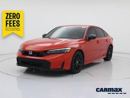 Red 2025 Honda Civic Sport