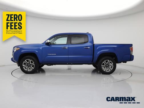 Blue 2016 Toyota Tacoma Limited
