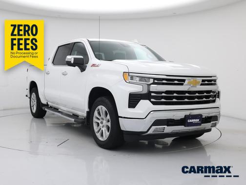 White 2022 Chevrolet Silverado 1500 LTZ