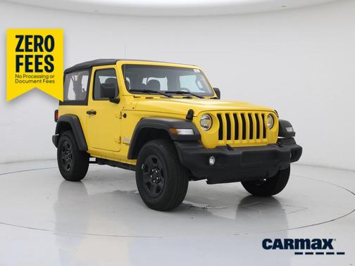 Yellow 2021 Jeep Wrangler Sport