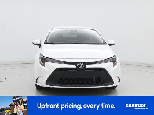 White 2022 Toyota Corolla LE