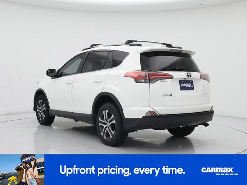 White 2017 Toyota RAV4 LE
