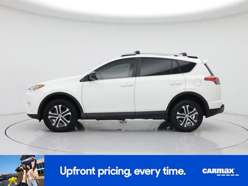 White 2017 Toyota RAV4 LE