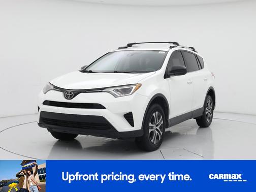 White 2017 Toyota RAV4 LE