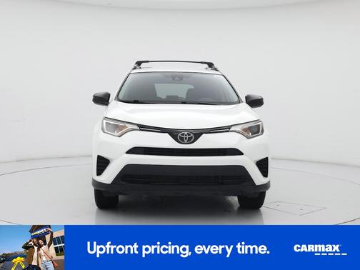 White 2017 Toyota RAV4 LE