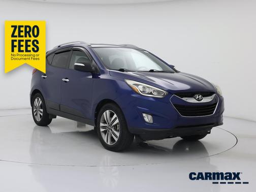 Blue 2014 Hyundai TUCSON Limited