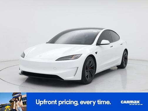 White 2024 Tesla Model 3 Performance