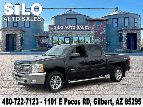 Black Granite Metallic 2012 Chevrolet Silverado 1500 LT