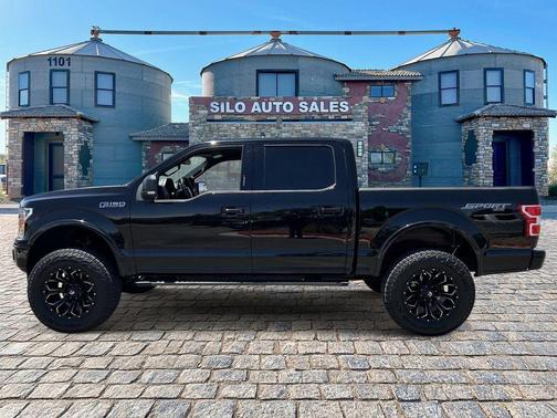 Shadow Black 2018 Ford F-150 XLT