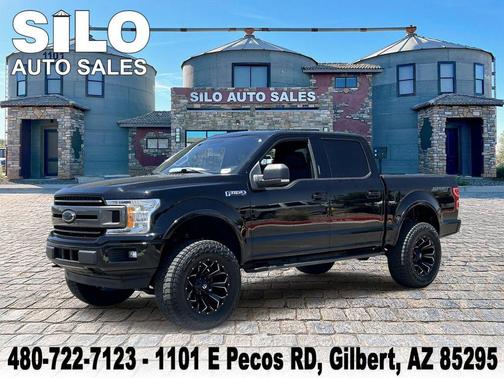 Shadow Black 2018 Ford F-150 XLT
