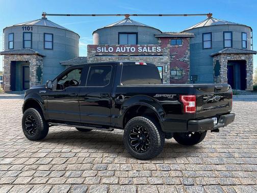 Shadow Black 2018 Ford F-150 XLT