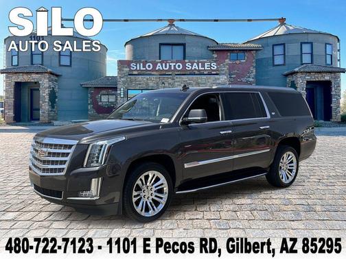 Dark Granite 2017 Cadillac Escalade ESV Luxury