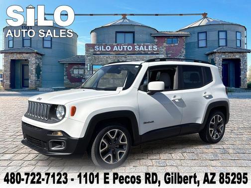 Alpine White 2017 Jeep Renegade Latitude